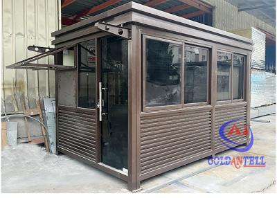 China GAT GT37 Portable Security Booth Parking Morden Security Guard Shack for sale