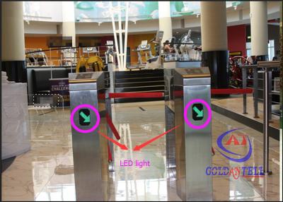 중국 입구를 위한 생체 측정 자동 바퀴모양 3각 회전식 십자문 게이트 박형 판매용