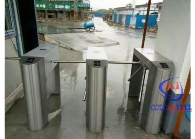 China 500mm - 600mm Passage Width Tripod Turnstile Gate AC110 - 240V Power Supply for sale
