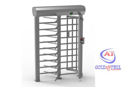 China 600mm Passage width Full Height Turnstile Fingerprint Scanner Full Automatic One Channel System for sale