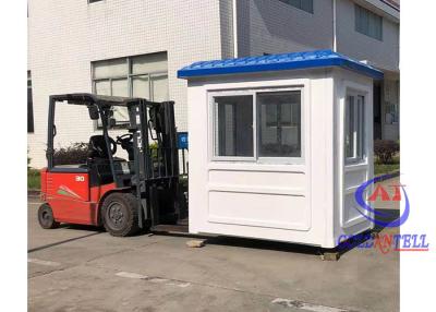 China Modular Portable Box House Different Color 2 Persons Room OEM Security Shack Supplier for sale