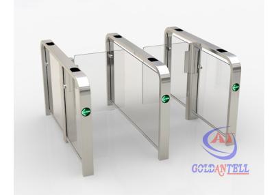 China CHINA luxury smart channel design single arm swing gate Half Height Turnstiles with CE sign for sale