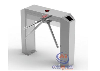 China Pedestrian RS485 Security Barcode / Qr Code Scanner Turnstile For Tourist Area , Museum , Cinema Entrance for sale