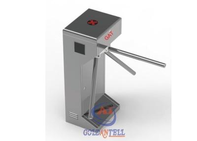 China Vertical Tripod Access Control Turnstiles 420mm ( L ) * 330mm ( W ) * 990mm ( H ) for sale