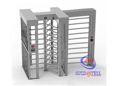 China Single Entry Full Height Turnstile Manual Mechanism / Biometric Automatic Electrical for sale