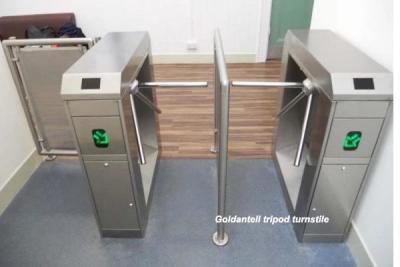 China Bi-directional Coin Operated Turnstiles Access Entry Systems for Public Toilets & Public Conveniences - Paid Toilets for sale