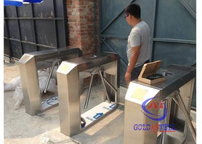 China Three Roll Turnstile Barrier Gate Automatic Ticketing Access System 510mm Arm Width for sale