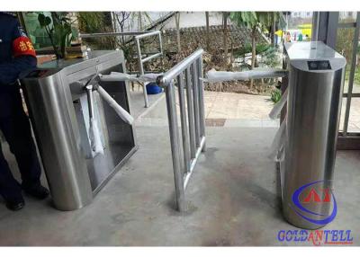 China 60cm Passage Wide Tripod Barrier Gate Double Side TCP/IP Biometric Qr Code Reader for sale