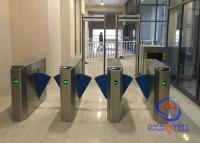 China IP54 Waterproof Pedestrian Security Entrance Barrier Gate With Automatic RFID LED Ditector for sale