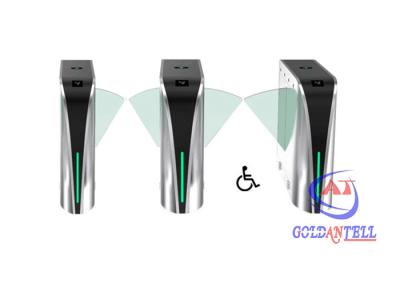 China La puerta impermeable de la barrera de la aleta automatizó el sistema de seguridad ancho del inspector los 90cm del pie del Esd en venta