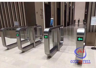 China Temperature Detect Infrared Fever Camera Swing Barrier Gate for sale