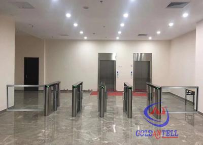 China Biometric Swing Barrier Gate for sale