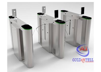 China Face Recognition Ir Thermometer Turnstile Counter Barrier SUS304 for sale