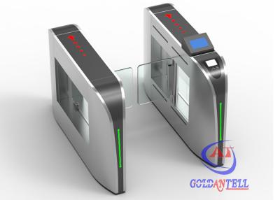 Κίνα SS304 μηχανοποιημένη πύλη εμποδίων περιστροφικών πυλών με το γραμμωτό κώδικα προς πώληση