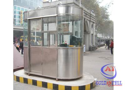 China Flexible Layout Steel 40Ft Prefab Security Kiosk House for sale