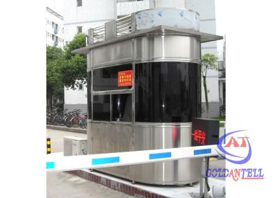 China Mobile Prefabricated grade 8.3 Security Guard House Parking Booth for sale