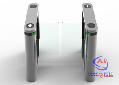 China Facial Detection SUS304 Swing Gate Turnstile For Check Out Counter for sale