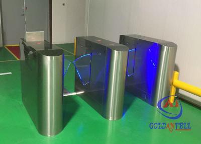 China Airport Ticket Identification Swing Gate Turnstile Baffle Design for sale