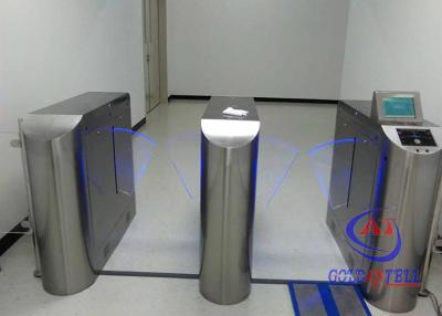 China ESD Mechainsm Bi Directional Flap Barrier Access Control System For School for sale