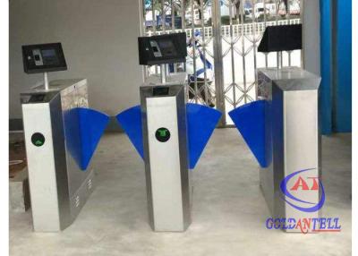 China SUS304 Flap Barrier Gate Face Fingerprint Code Recognition For Fitness Center for sale
