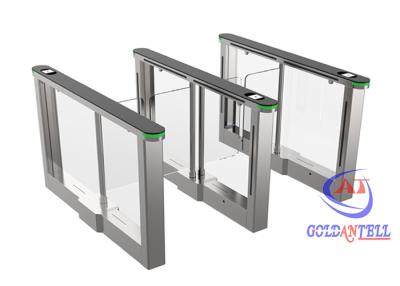 China 304 SS Speed Gate Turnstile With Face Recognition Thermal Camera for sale