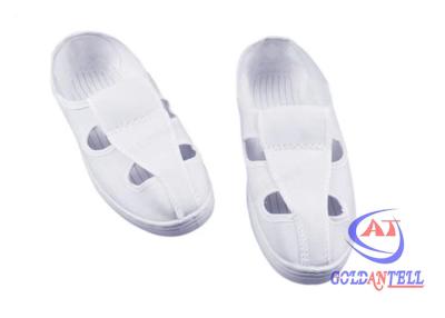 中国 軽量Esdの4つの穴が付いている反静的な仕事靴を安全靴 販売のため