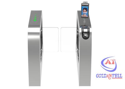 China High Security Half Height Turnstiles Anti Tail With Face Recognition Camera Finger Print for sale