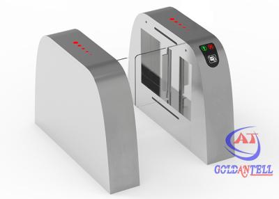 China Contactless Speed Gate Turnstile Anti Tailing Swing Supermarket Entrance Turnstile for sale