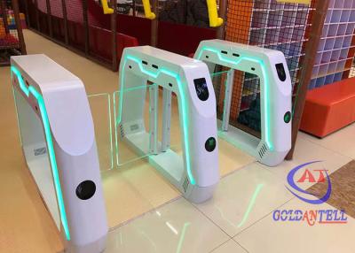 China High Speed Optical Face Recognition Turnstiles Anti Crush Swing Gate Turnstile for sale