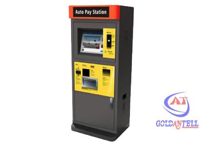 China Self Service Auto Pay Station Touch Screen Terminal For Parking Management System for sale