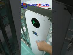 testing for double entrance style turnstile gate with face recognition system