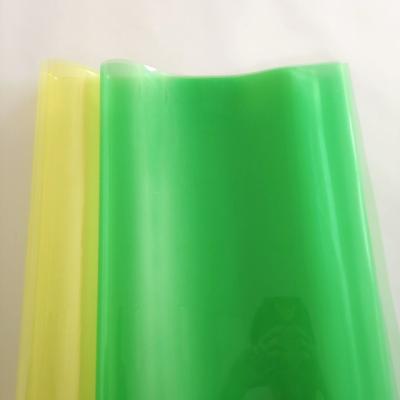 China Alta película coloreada transparente coloreada TPU elástico del rollo de las láminas de plástico en venta