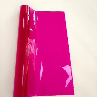 China TPU Transparent Red Plastic Film Is Wear-Resistant And Environmentally Friendly for sale