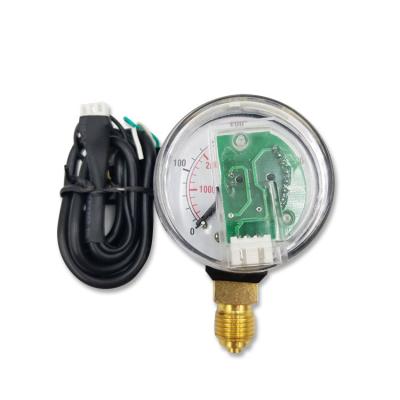 China Non Linear CNG Pressure Gauge 50mm Hydraulic Pressure Gauge 400 Bar for sale