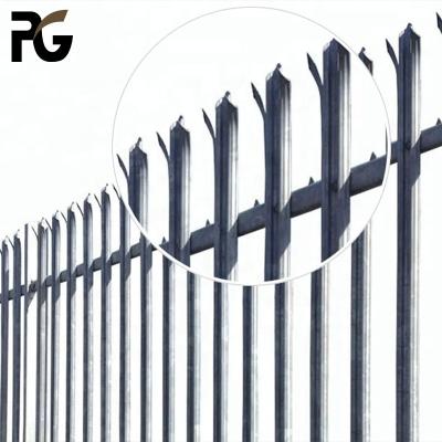 China Manufacturer Wholesale Customization Steel Security Palisade Easily Assembled Residential Fence for sale