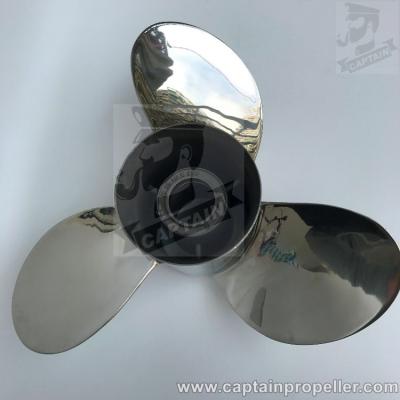 China China factory price 13 1/2 x 15 Stainless Propellers For Mercury outboard 40-50HP for sale