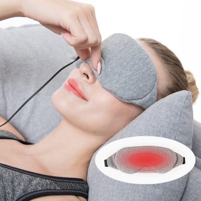 China Relaxed USB Heated Eye Mask 10-15min With Heating Elements for sale