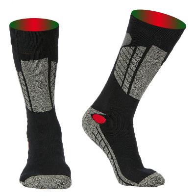 China Rechargeable Electric Heated Socks Winter Sports Battery Powered for sale