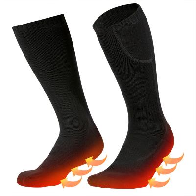 China Rechargeable Electric Heated Socks With Heating Element For Men Women for sale