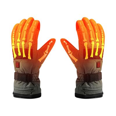 China Riding Snowboarding Winter Electric Heated Ski Gloves 3.7V 2200mAh for sale