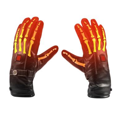 China Cold Winter Men Rechargeable Battery Heated Gloves 7.4V for sale