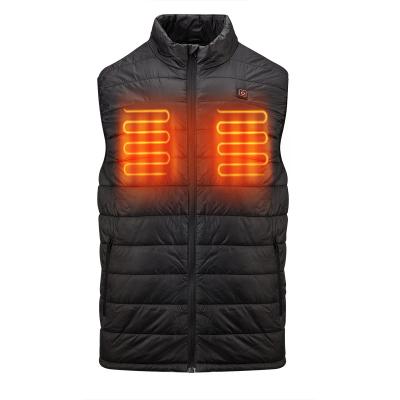China Men Rechargeable Waistcoat For Winter 5v 7.4v Heated Clothes for sale