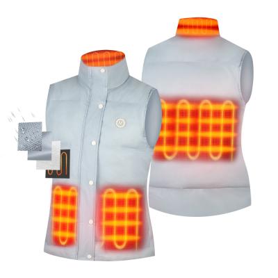 China Electronic Winter Heating Body Warmer 7.4V Rechargeable USB 5v for sale