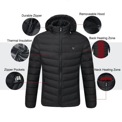China IP65 Waterproof Electric Heated Clothes With Heating Wire for sale