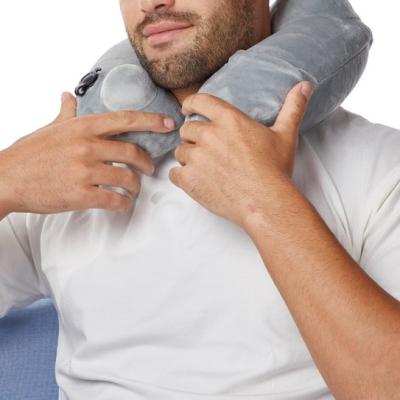China 3 Heat Settings Heated Neck Pillow With Overheat Protection for sale