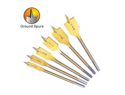 China Wood Working Flat Drill Bit With Titanium Coated , Flat Bottom Drill Bit For Wood for sale