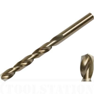 China 3-13mm DIN338 HSS Twist Drill Bits HSS Co8% for Stainless Steel Amber Finished for sale