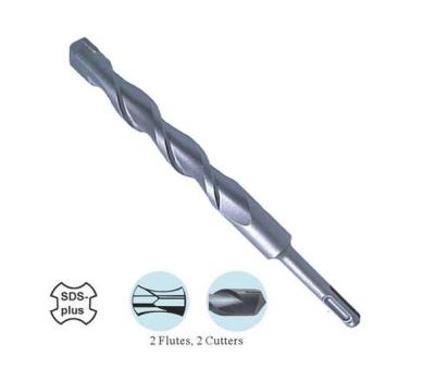 China SDS Plus Tungsten Carbide Tipped Hammer Drill Bit Straight Tipped for Concrete for sale