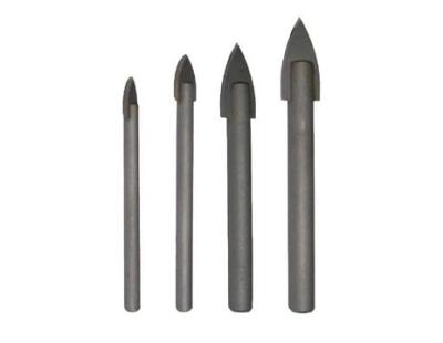 China Professional Round Shank Masonry Drill Bit , Tile And Glass Cutting Drill Bit for sale