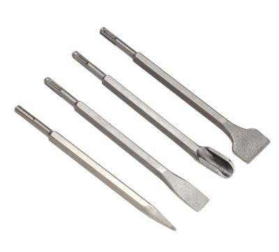 China 40Cr Round / Hex Masonry Drill Bit , SDS Plus Chisels Pointed Type for sale